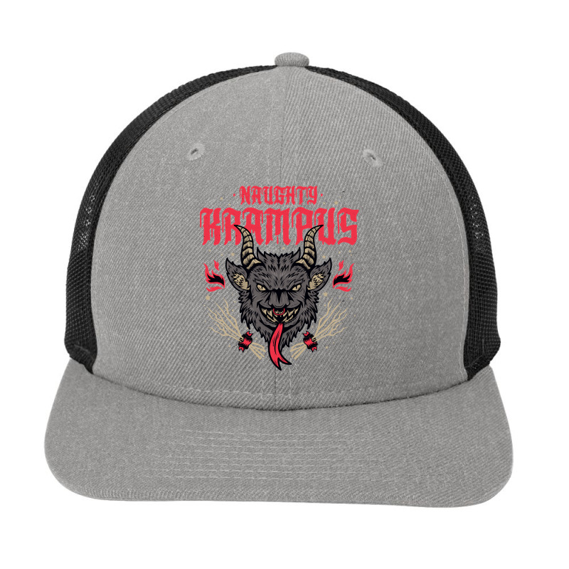 Hot Trend Naughty Krampus Snapback Trucker Cap by Rios Arevalo | Artistshot