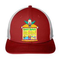 The Simpsons Krusty The Clown Krusty Burger Menu Snapback Trucker Cap | Artistshot