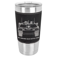 Us Army Tank M1 Abrams Main Battle Tank   M1 Abrams Us Army Tank Leatherette Tumbler | Artistshot