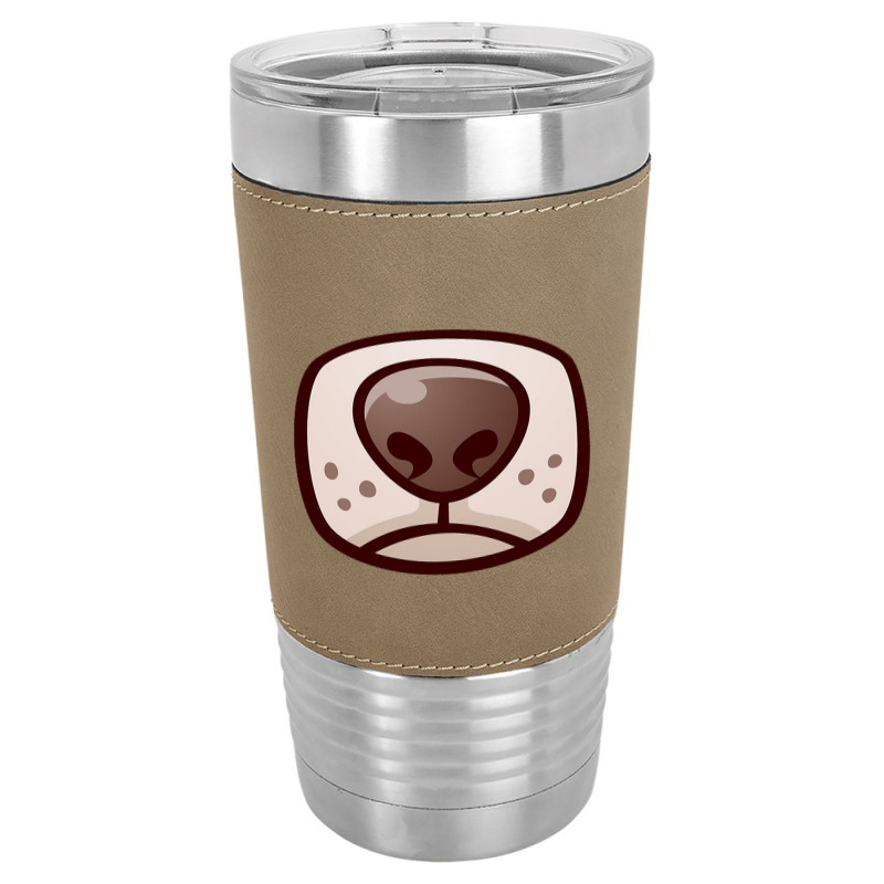 Boston Terrier Puppy Dog Snout And Mouth Leatherette Tumbler | Artistshot