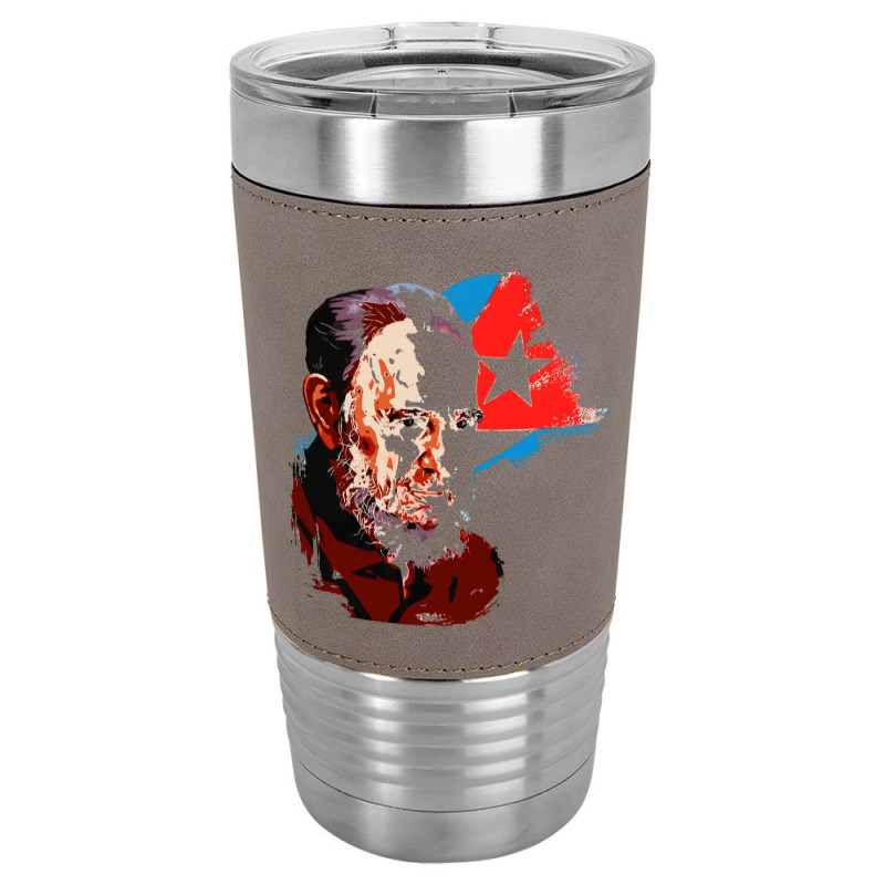 Fidel Castro Cuba Revolutionary Communist Leatherette Tumbler | Artistshot