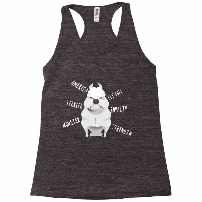 Pitbull Dog Lover Shirt Gift Racerback Tank by hoainv | Artistshot