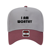 I Am Worthy Adjustable Baseball Cap | Artistshot