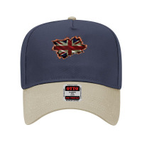 Uk Flag Inside Wall Adjustable Baseball Cap | Artistshot