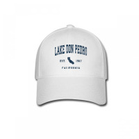 Lake Don Pedro California Ca Vintage Athletic Navy Sports De Baseball Cap | Artistshot