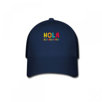 Maestra Bilingual Regalos Spanish Teacher Hola Estudiantes Long Sleeve Baseball Cap | Artistshot