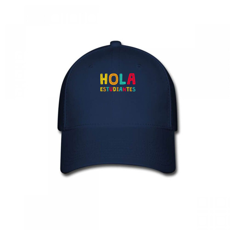 Maestra Bilingual Regalos Spanish Teacher Hola Estudiantes Long Sleeve Baseball Cap by qubujasaelae | Artistshot