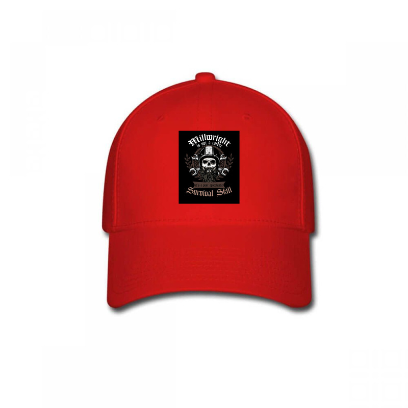 Awesome Is Not A Career Its A Post Apocalyptic Survival Ski Baseball Cap | Artistshot