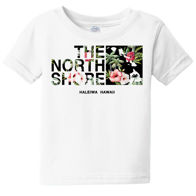 Hawaii Vintage Style North Shore Haleiwa Palm Tree T Shirt Baby Tee | Artistshot