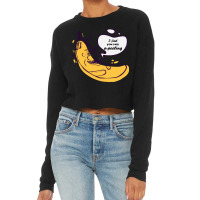 Laughing Banana Cropped Sweater | Artistshot