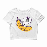 Laughing Banana Crop Top | Artistshot