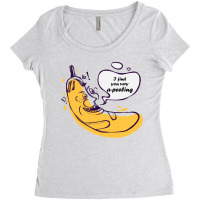 Laughing Banana Women's Triblend Scoop T-shirt | Artistshot