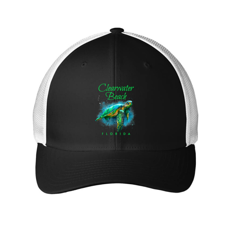 Clearwater Beach Florida Watercolor Sea Turtle Mesh cap by NikoPittman | Artistshot