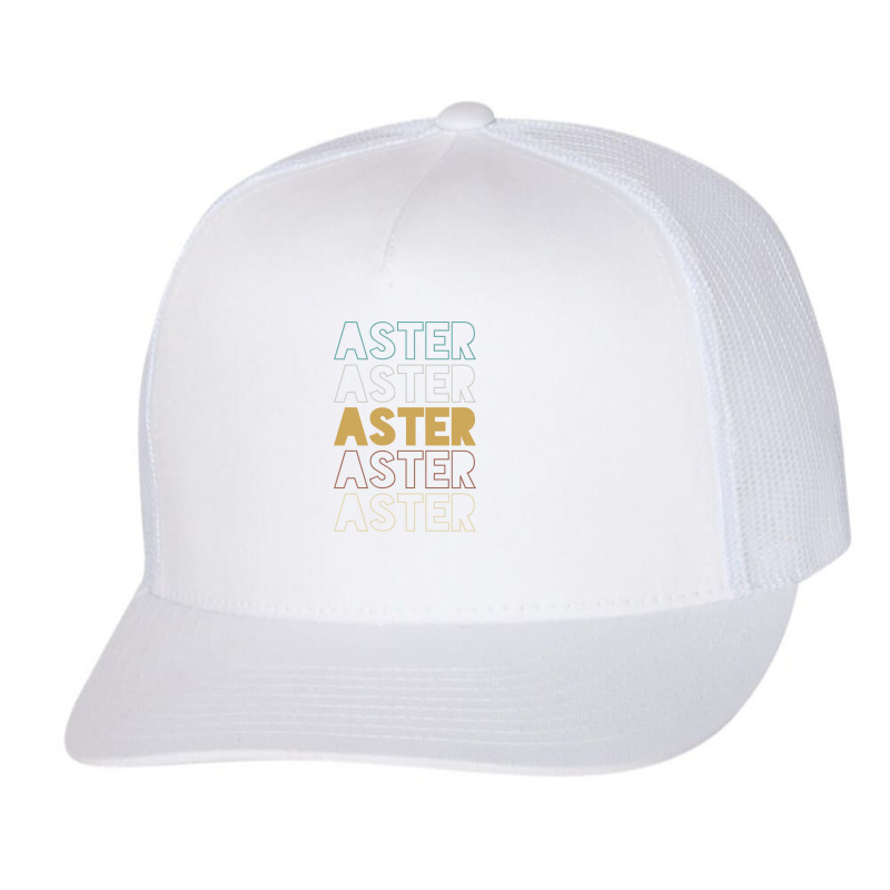 Aster Aster Aster Aster Aster Trucker Cap by Topseller | Artistshot