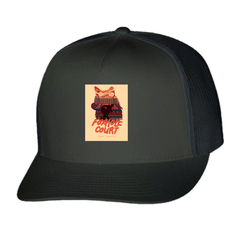 The Foxhole Court Book Cover Art Print Trucker Cap by SilviaMartinez | Artistshot