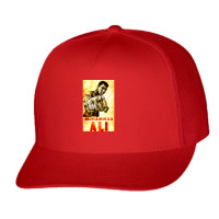 Graphic Music Muscle Man Gifts Women Trucker Cap | Artistshot