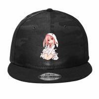 Kawaii Anime Girl Easter Bunny Atomic Bullfrog Studios Camo Snapback | Artistshot