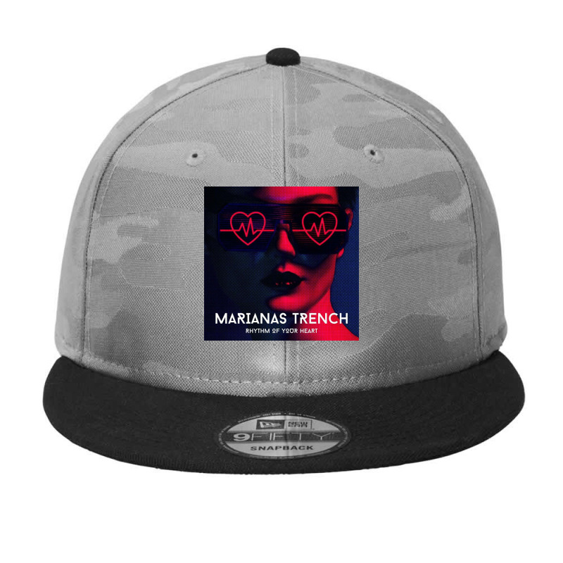 Marianas Trench Rhythm Of Your Heart Camo Snapback | Artistshot