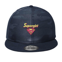 Supergirl Camo Snapback | Artistshot