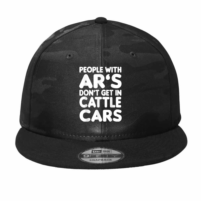 People With Ar's Don'gein Cattle Cars Sarcastic Characters Video Game Camo Snapback by KhalilDesign | Artistshot