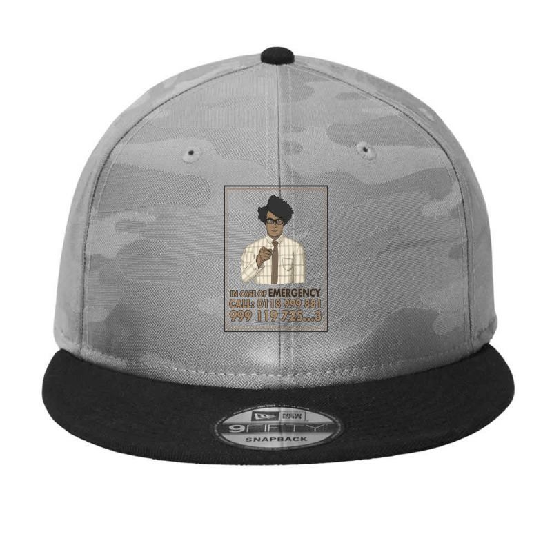 Emergency Call Camo Snapback | Artistshot