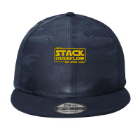 Stack Overflow With You Classic Camo Snapback | Artistshot