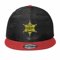 Rock Ridge Sheriff   Blazing Saddles Camo Snapback | Artistshot