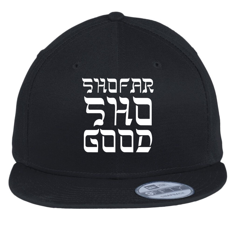 Shofar Sho Good Jewish Holiday Long Sleeve T Shirt Flat Bill Snapback Cap | Artistshot