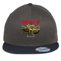 Ww2 German Panzerkampfwagen Iii Tank Panzer 3 Boys Kids Men Premium T Flat Bill Snapback Cap | Artistshot