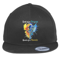 Soul Of A Dragon Heart Of A Phoenix T Shirt Flat Bill Snapback Cap | Artistshot