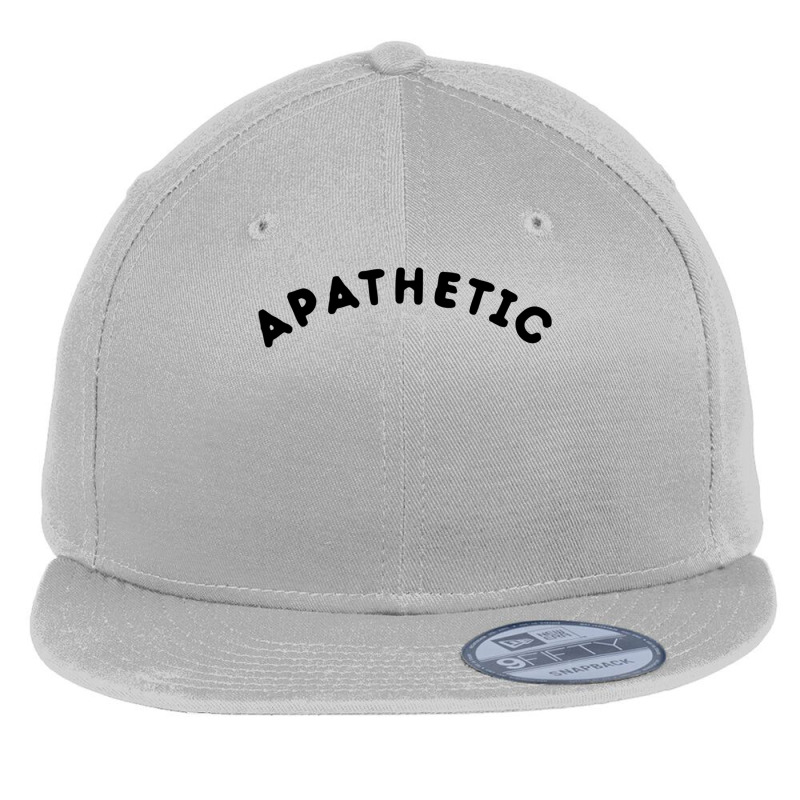 Apathetic T Shirt  Apathy  Nihilism  Nihilist Flat Bill Snapback Cap by cm-arts | Artistshot