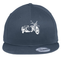 Sidecar Motorcycle  Vintage 3 Wheel Motorbike Tee T Shirt Flat Bill Snapback Cap | Artistshot