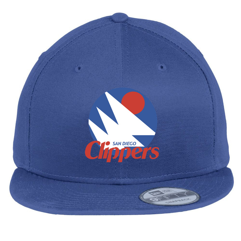 Clippers-san Diego Flat Bill Snapback Cap by Rebekkah Wikelmaier | Artistshot