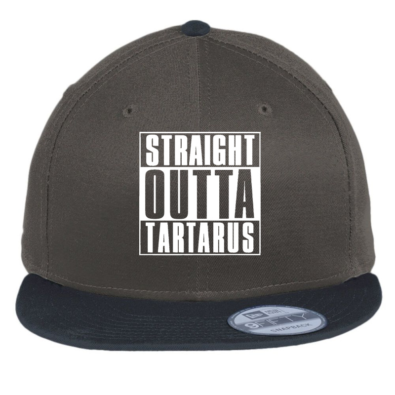 Straight Outta Tartarus Classic Flat Bill Snapback Cap by cm-arts | Artistshot