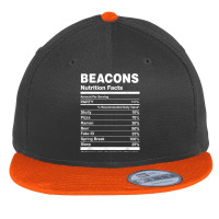 Beacons Nutrition Facts College University T Shirt Flat Bill Snapback Cap | Artistshot