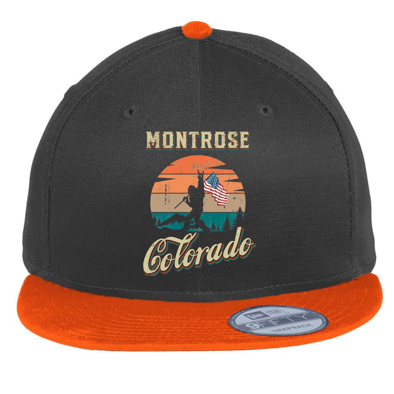 Montrose For Men _ Women (colorado For Fan ) Flat Bill Snapback Cap by ardylanda | Artistshot