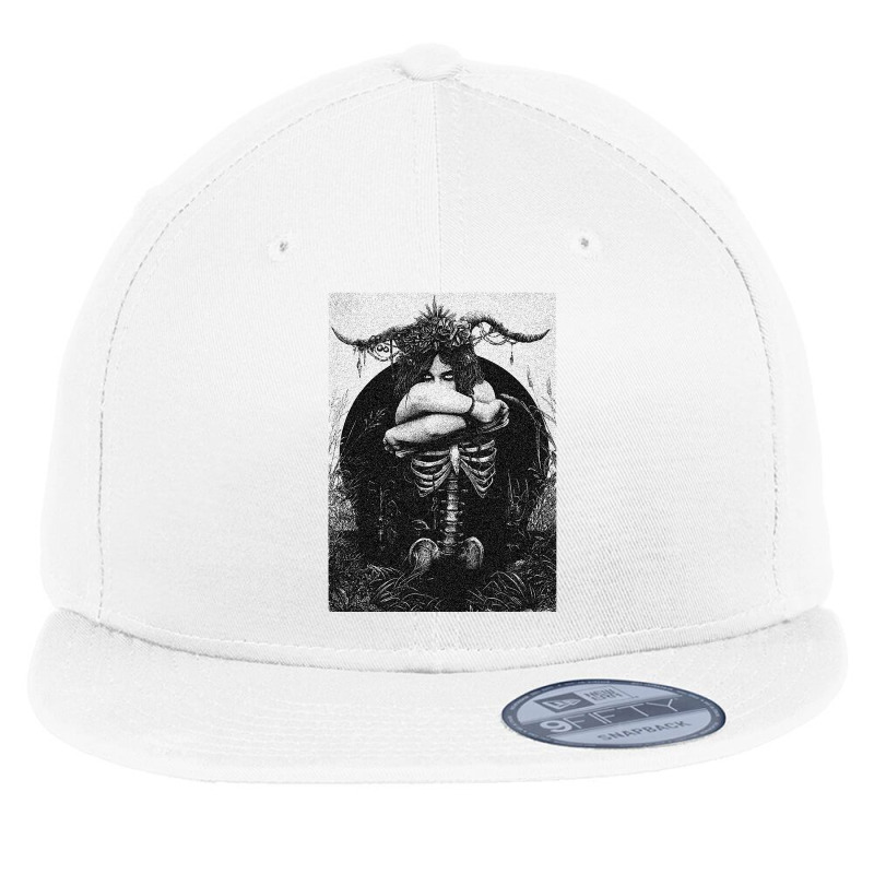 Occult Gothic Dark Satanic Unholy Witchcraft Grunge Emo Goth Flat Bill Snapback Cap by cm-arts | Artistshot