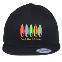 Bald Head Island Surfboards  Bald Head Island Flat Bill Snapback Cap | Artistshot