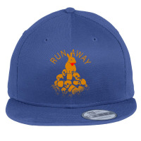 Run Away Flat Bill Snapback Cap | Artistshot