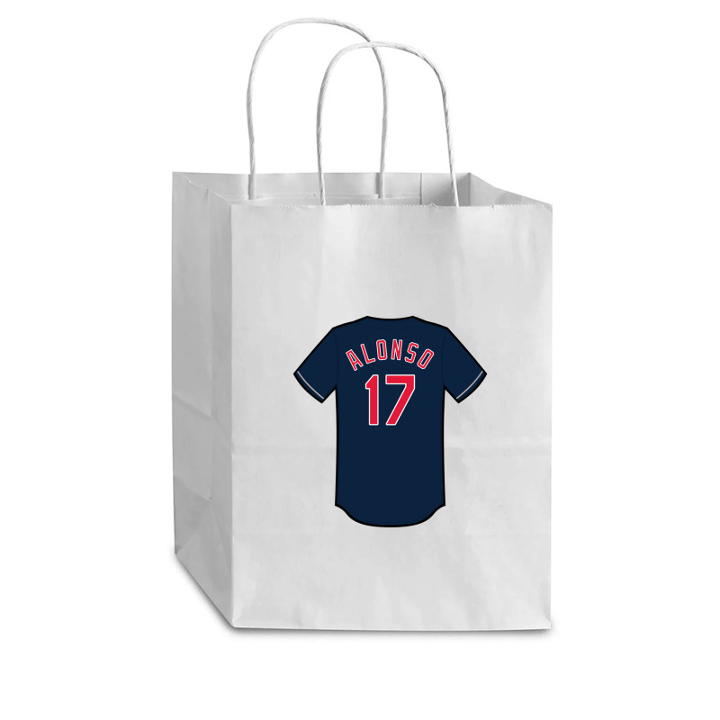 Yonder Alonso Jersey 1 Cub Paper Bag - 8 X 4 1/2 X 10 1/4 | Artistshot