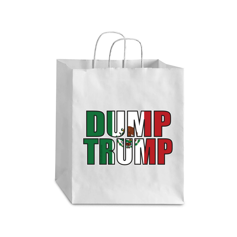 Dump Trump Mexican Flag Debie Paper Bag - 10 X 5 X 13 | Artistshot