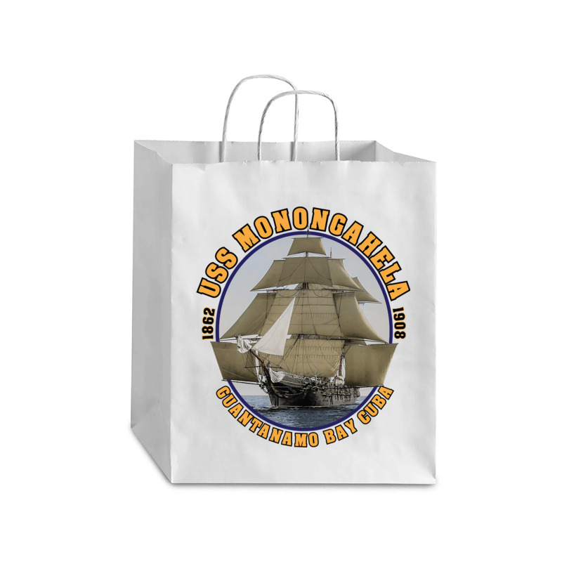 Uss Monongahela Debie Paper Bag - 10 X 5 X 13 | Artistshot