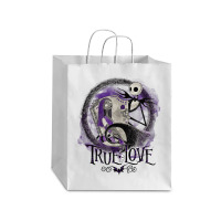 Funny Nightmare Before Christmas Valentines Jack True Love Debie Paper Bag - 10 X 5 X 13 | Artistshot