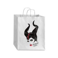 Funny Maleficent Mistress Of Evil Stylized Portrait Debie Paper Bag - 10 X 5 X 13 | Artistshot