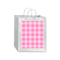 Preppy Pink Aesthetic Gingham Preppy Aesthetic Graphic Debie Paper Bag - 10 X 5 X 13 | Artistshot