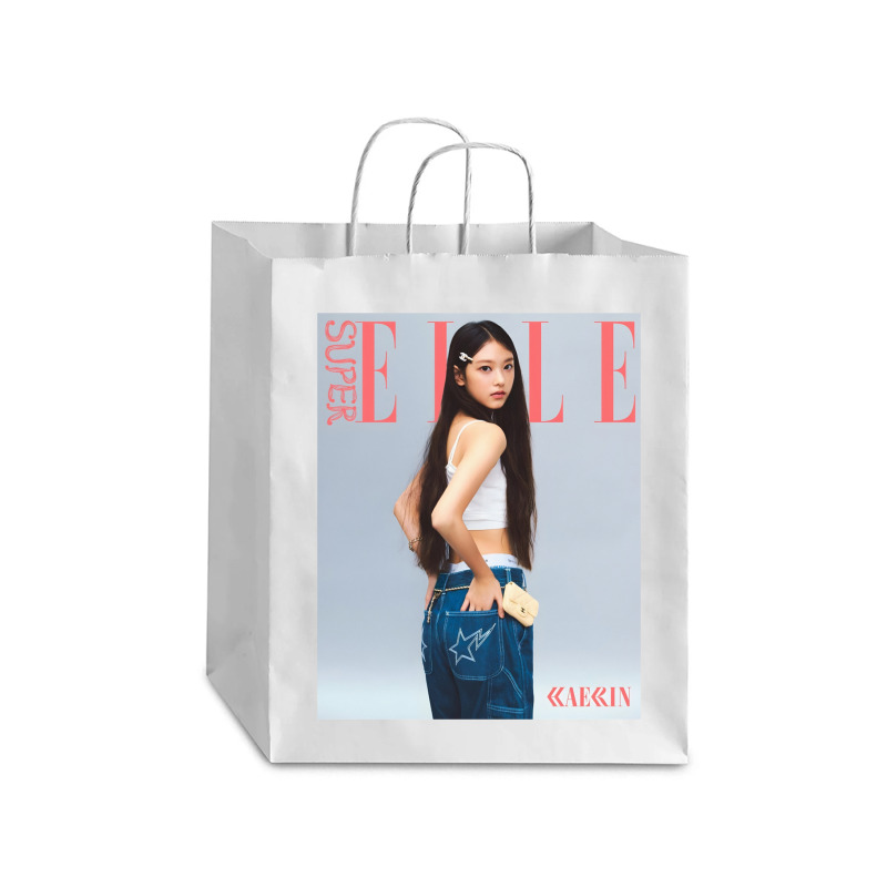 Newjeans Haerin X Elle Debie Paper Bag - 10 X 5 X 13 | Artistshot