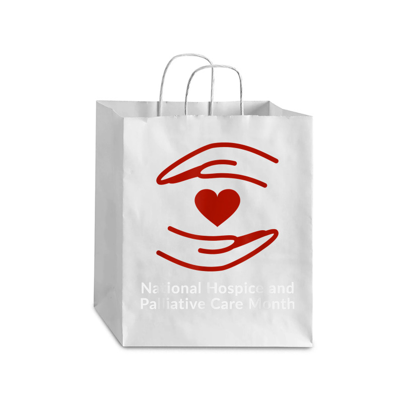 National Hospice And Palliative Care Month T Shirt Debie Paper Bag - 10 X 5 X 13 | Artistshot