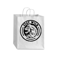 Funny Lion King Stay Wild Debie Paper Bag - 10 X 5 X 13 | Artistshot