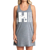 Hi Hawaii Islands T Shirt T Shirt Tank Dress | Artistshot