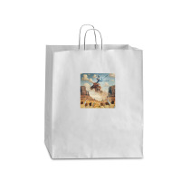 Cowboy Olivers Tears 1 Queen Paper Bag - 16 X 6 X 19 1/4 | Artistshot